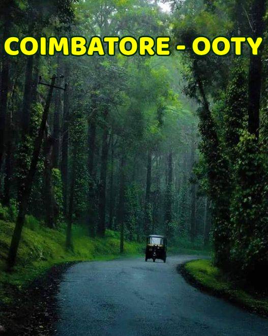 Coimbatore to Ooty Tour Packages