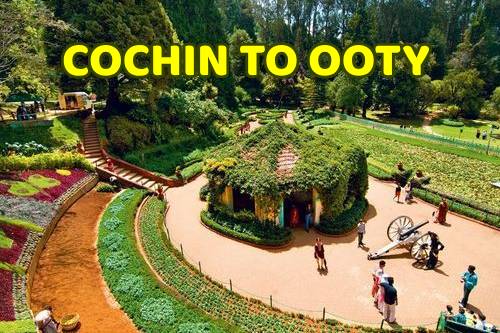 Cochin to Ooty