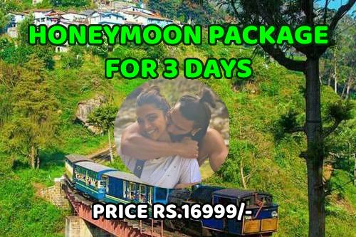 HONEYMOON PACKAGE FOR 3 DAYS