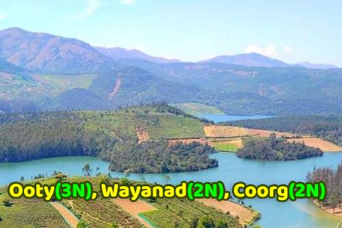 Bangalore to Ooty(2N), Wayanad(2N), Coorg(2N) Trip - 6N 7D